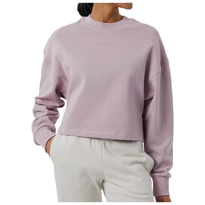 New Balance Athletics Nature State Crew - Dámske - Mikina New Balance 66356479
