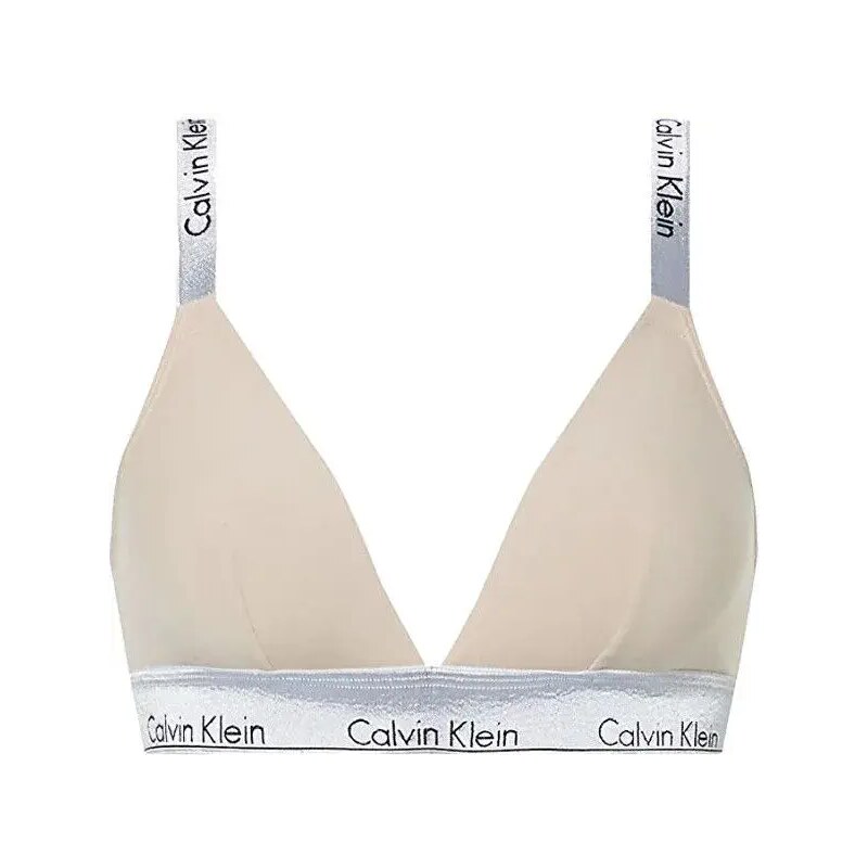 Podprsenka Bralette QF6132E - VJS - Béžová - Calvin Klein 35802092