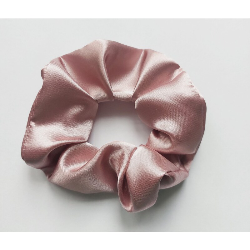 modnenakupy.sk Saténová gumička scrunchie OLD ROSÉ MIDI 35802526