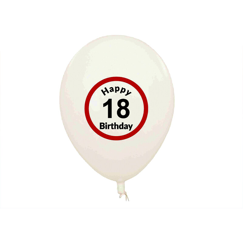 Master Narodeninové balóniky 18 rokov 5ks