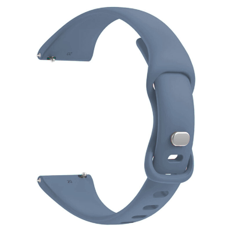 Madvell Silikónový remienok slim modrá 20mm 44954705