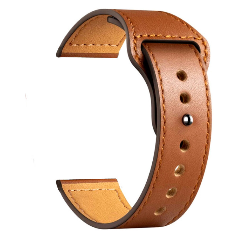 Madvell Kožený remienok svetlo hnedá 20mm 44954622