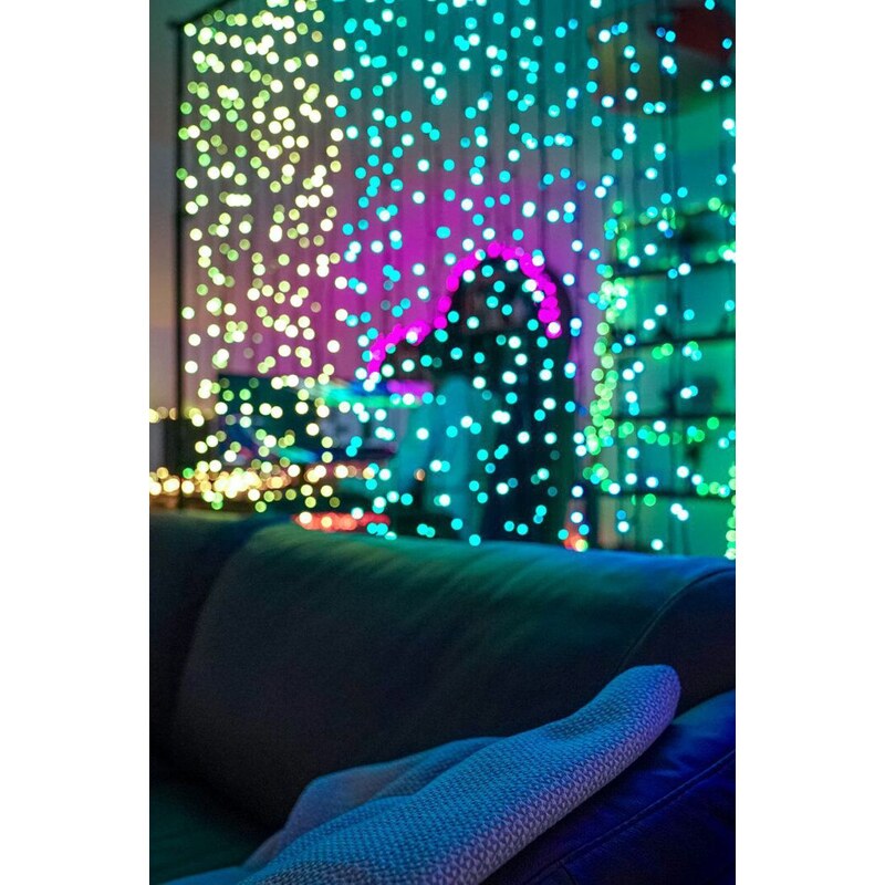 Twinkly inteligentné osvetlenie vianočného stromčeka 250 LED RGB 20mb