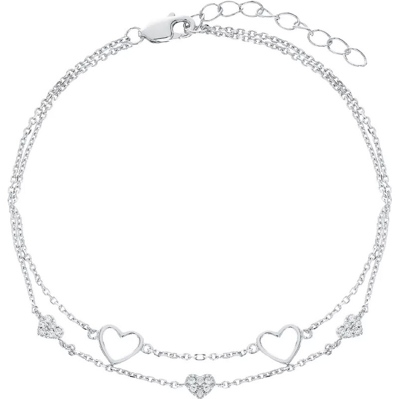 Dámsky strieborný náramok MARTYNE 35812428