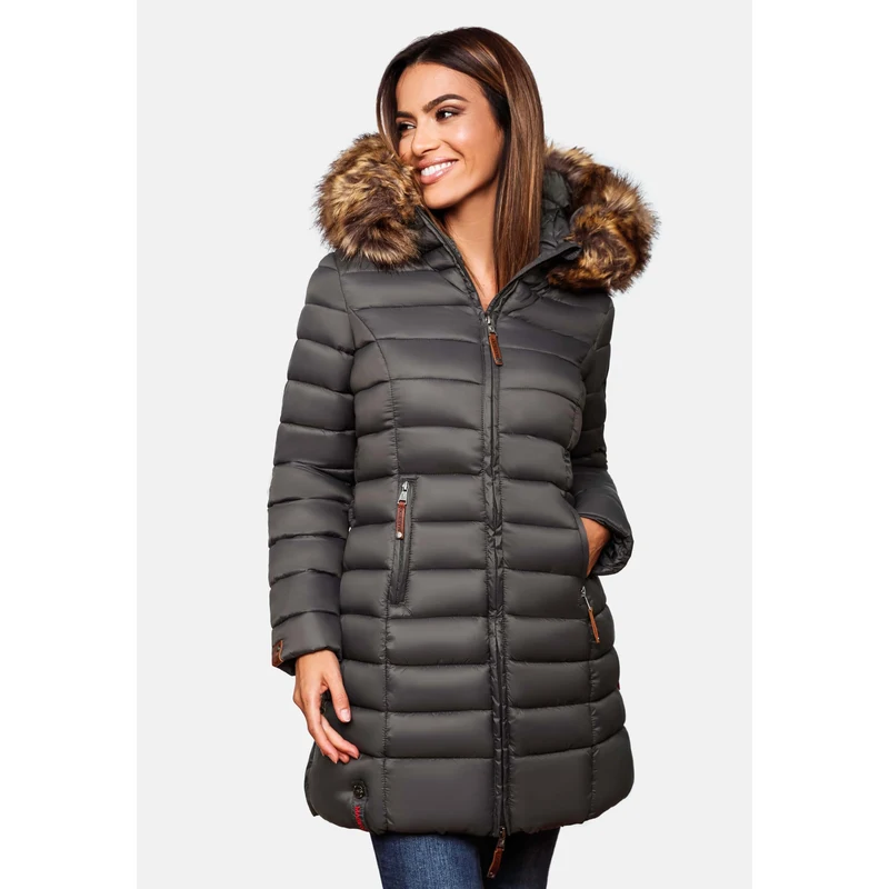 Jacket Fur Marikoo Rose 110 Soccx Dámská Zimní Bunda S Kapucí