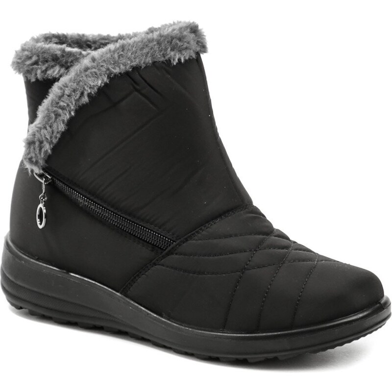 Wojtylko 7ZB23119C čierne dámske zimné topánky 35815372