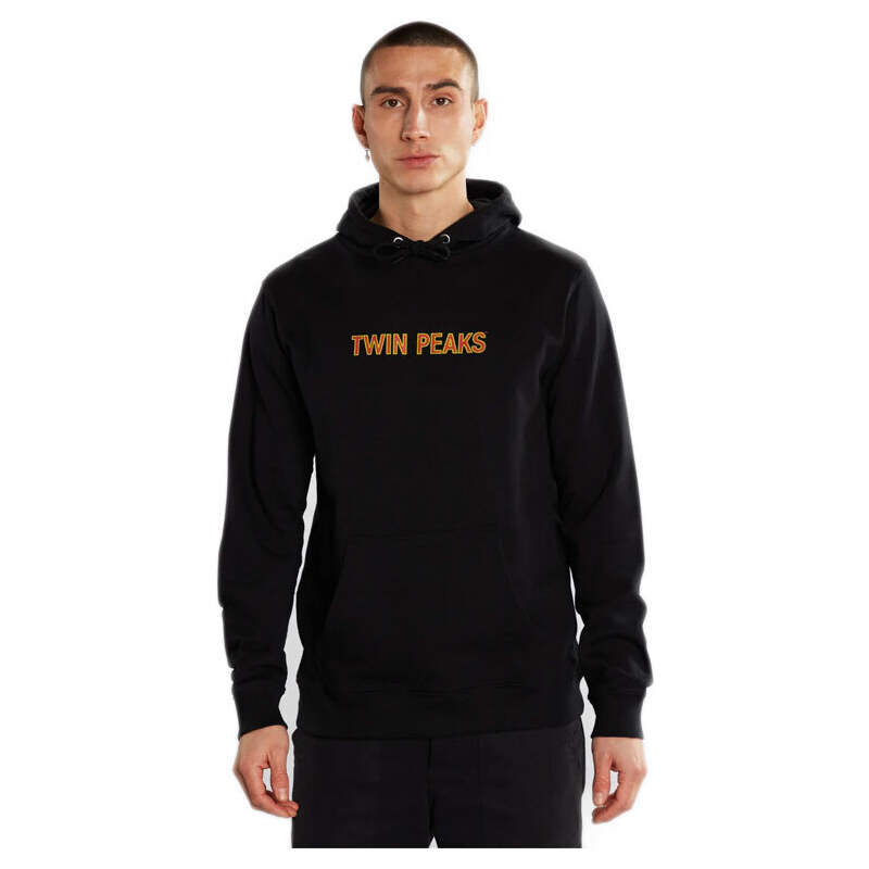 Dedicated Hoodie Falun Twin Peaks Logo Black 65397133