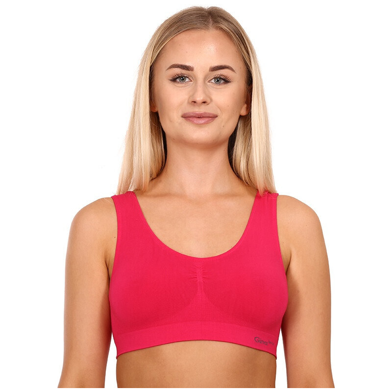 Dámska podprsenka Gina bambusová ružová (07011) 35729514