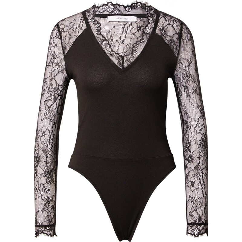 ABOUT YOU Košeľové body Joelina čierna 55423255