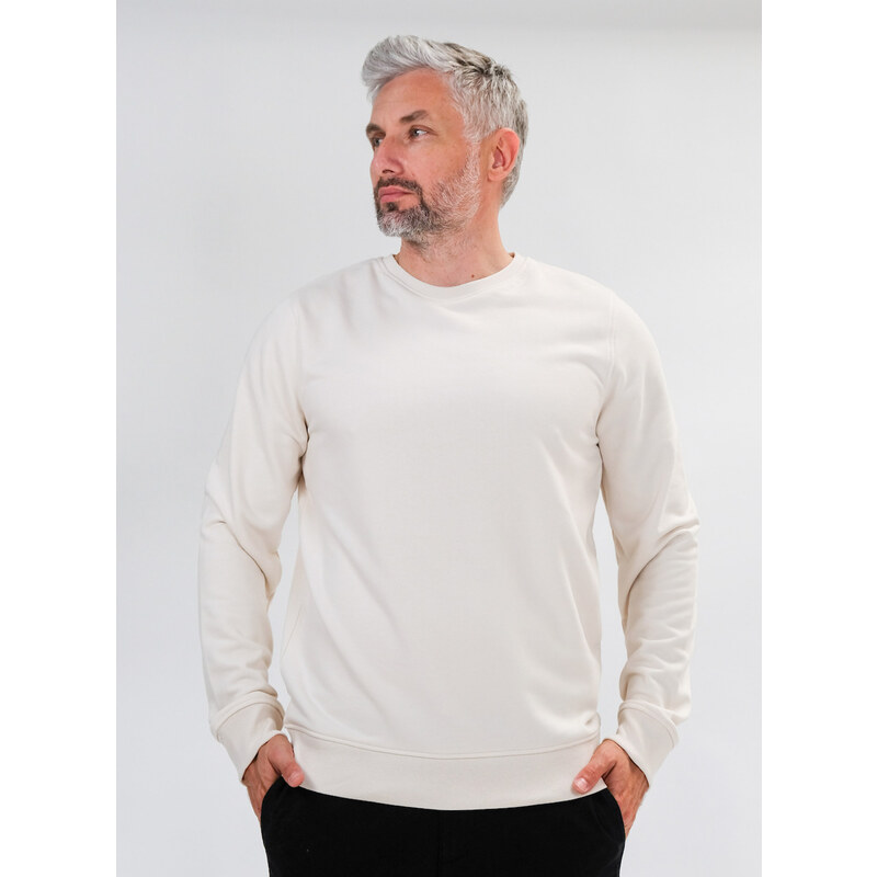 Pánska mikina B&C Collection Organic Crew