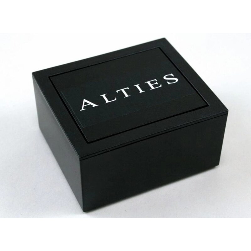 Dizajnové strieborné manžetové gombíky Alties