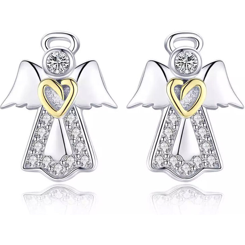 Dámske strieborné náušnice ELNARA 35858124