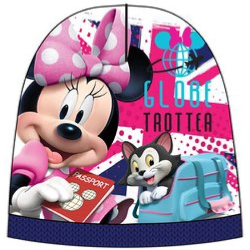 SunCity Dievčenská teplá čiapka Minnie Mouse - Disney