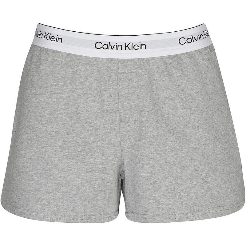 Dámske kraťasy QS6871E P7A šedá - Calvin Klein 35878887
