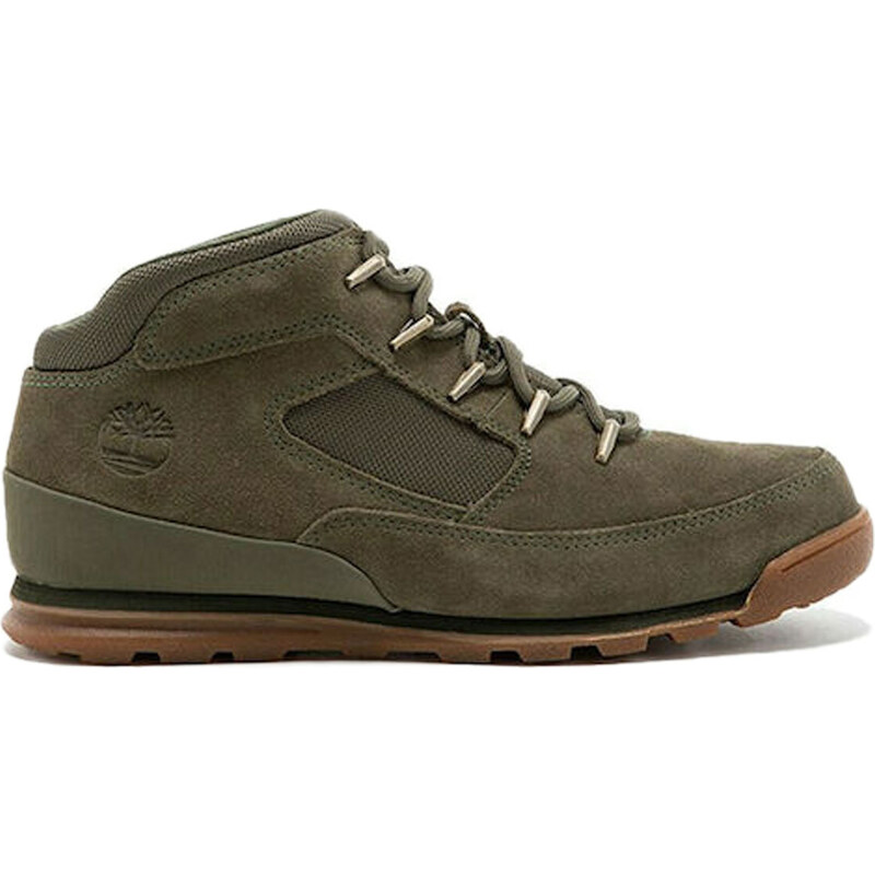 Timberland Euro Rock Mid Hiker Green Suede - Pánske - Tenisky 66356521