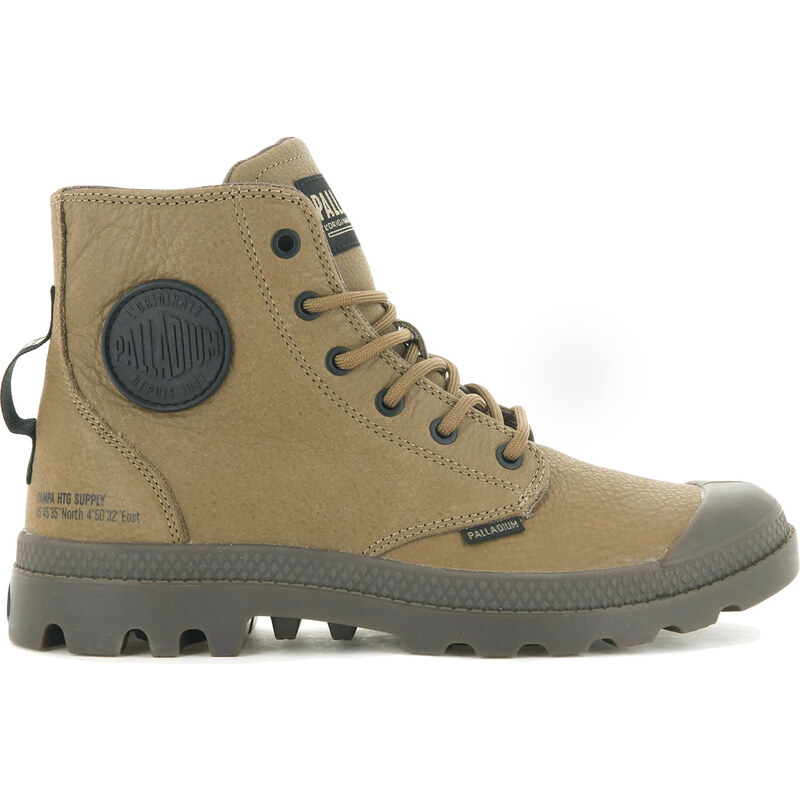 Palladium Pampa Hi Supply Leather - Pánske - Tenisky Palladium - Hnedé 66356507
