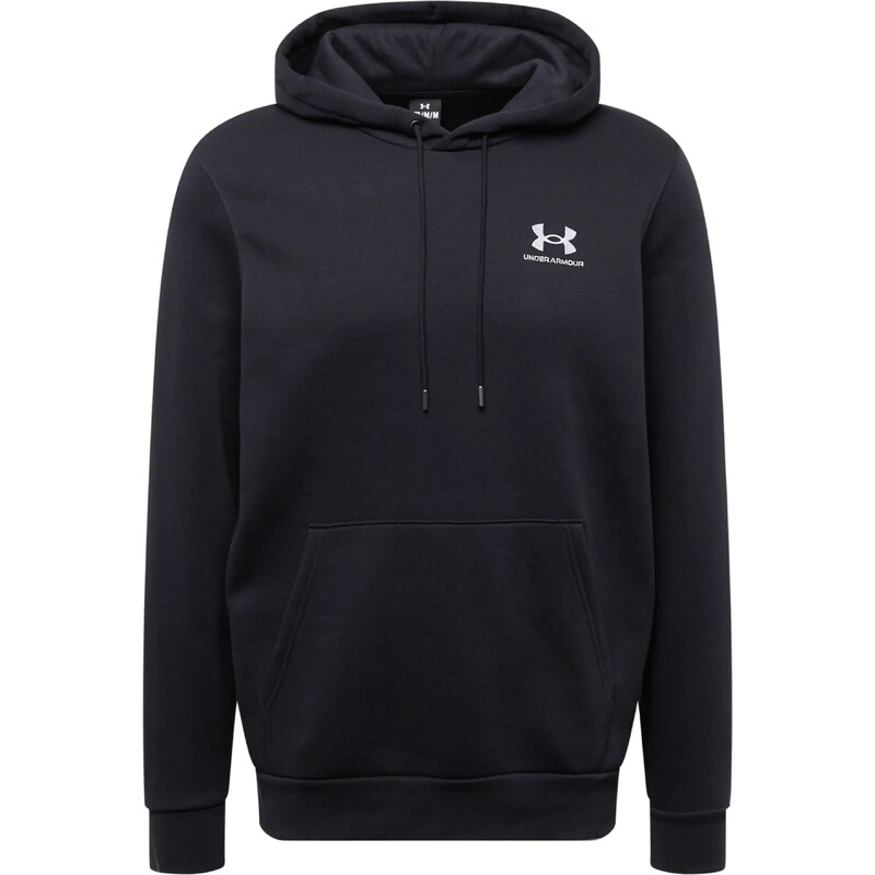 UNDER ARMOUR Športová mikina Essential čierna / biela 37363543