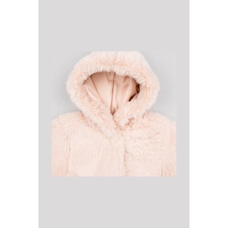 Detský kabát zippy ružová farba,