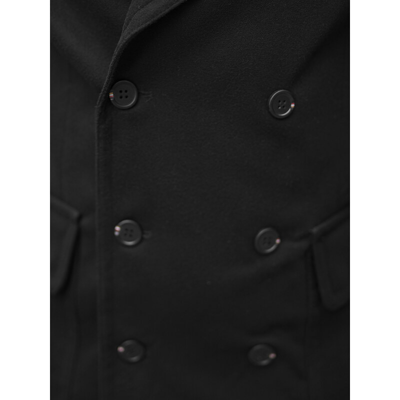 Pánsky kabát Čierny OZONEE JB/1048