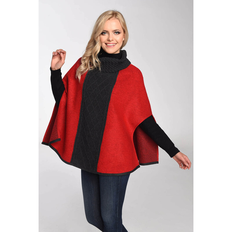 Glara Dámske pončo 35912800