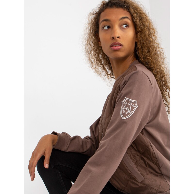 RUE PARIS Sweatshirt-RV-BL-8225.88-brown 64792273