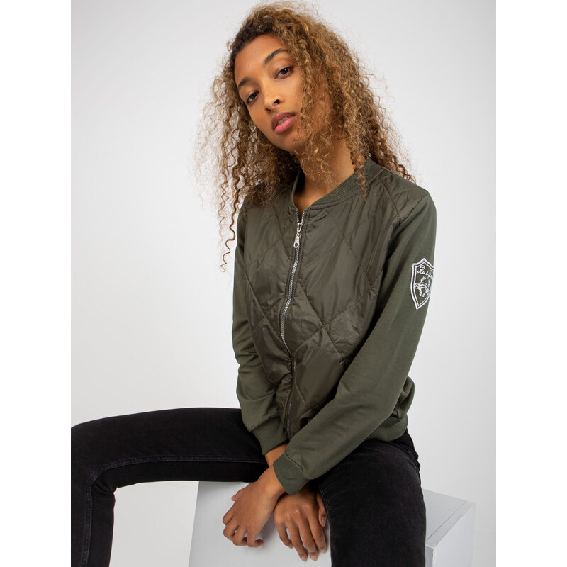 RUE PARIS Sweatshirt-RV-BL-8225.88-khaki 64792640