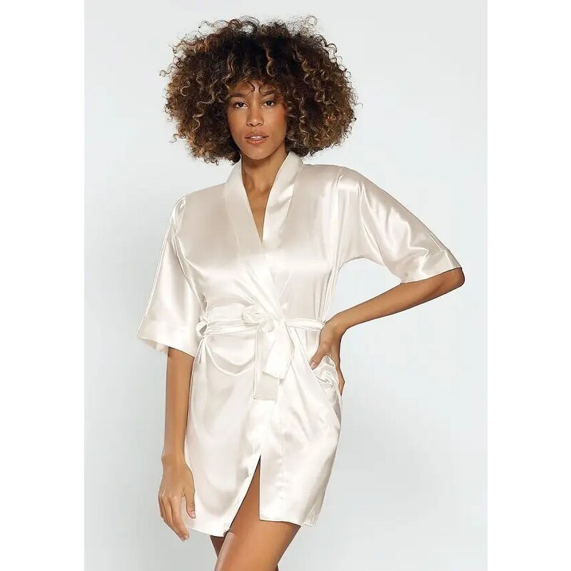 Saténový dámsky župan DKaren 90 3XL 53435022