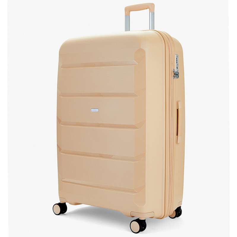 cestovný kufor ROCK TR-0239/3-L PP - béžová 62192378