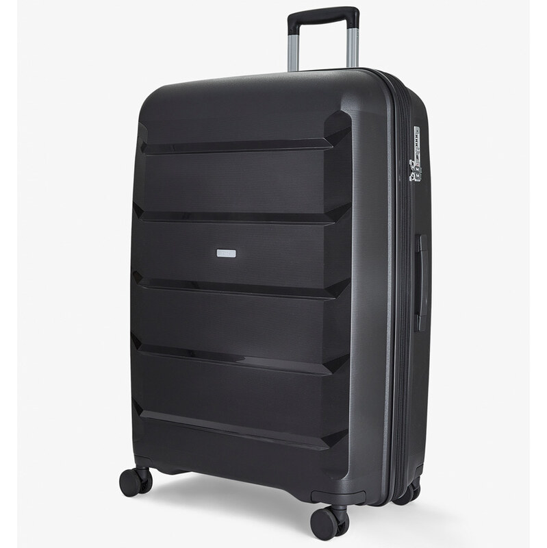 cestovný kufor ROCK TR-0239/3-L PP - čierna 62192379
