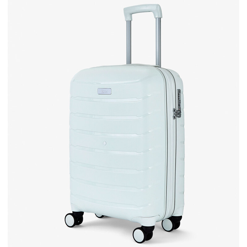 kabinová batožina ROCK TR-0241/3-S PP - biela 62192069