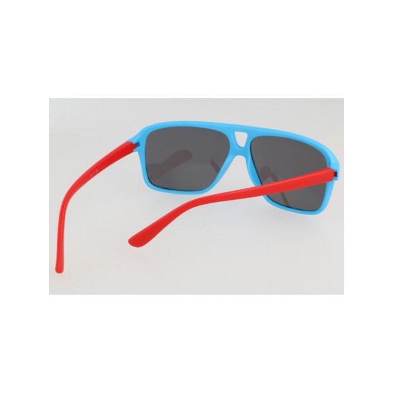Sunmania Modro-červené detské slnečné okuliare "Player"