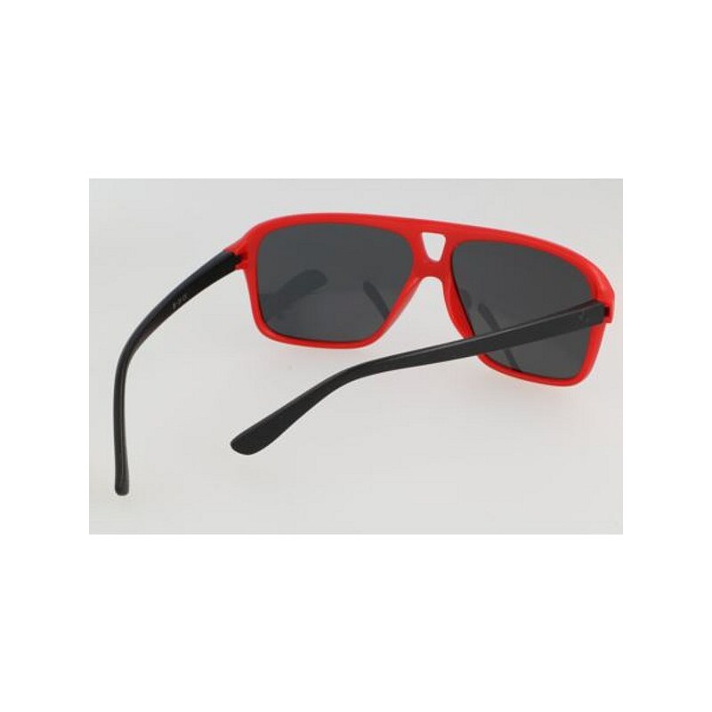 Sunmania Červeno-čierne detské slnečné okuliare "Player"