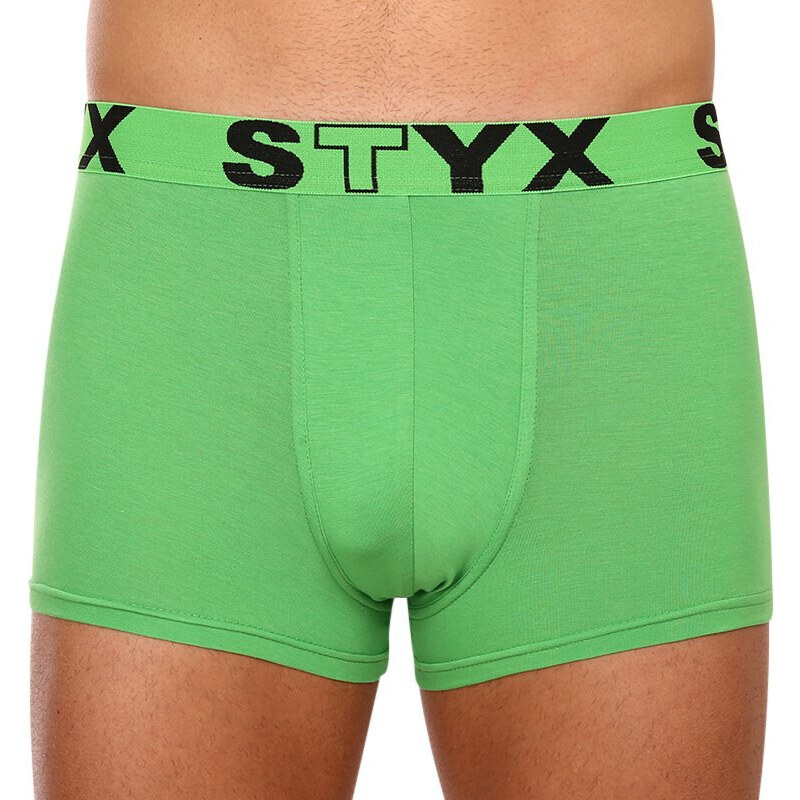 Pánske boxerky Styx športová guma zelené (G1069) 29048461