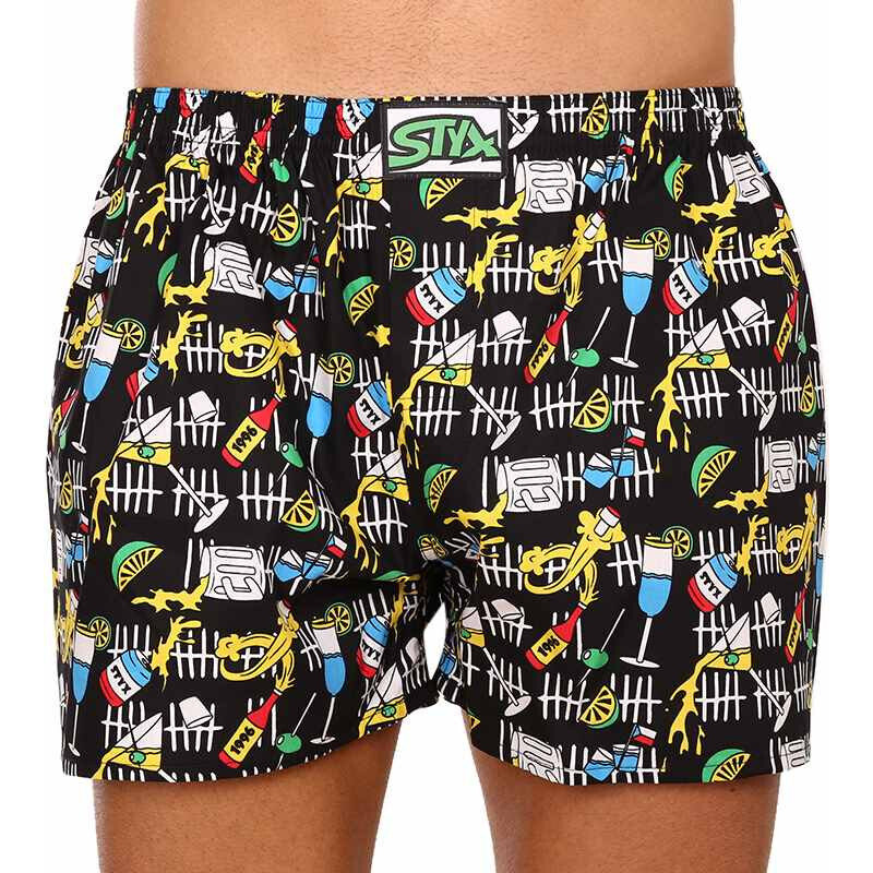 Pánske trenky Styx art klasická guma párty (A1251) 29085399