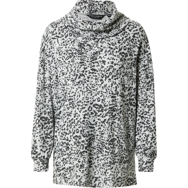 Dorothy Perkins Tričko svetlosivá / čierna 63143037