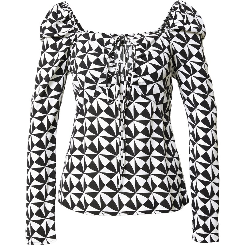 Dorothy Perkins Blúzka čierna / biela 63143036
