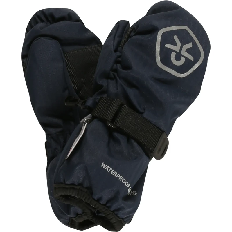 COLOR KIDS Rukavice Mittens ultramarínová / striebornosivá 63143046