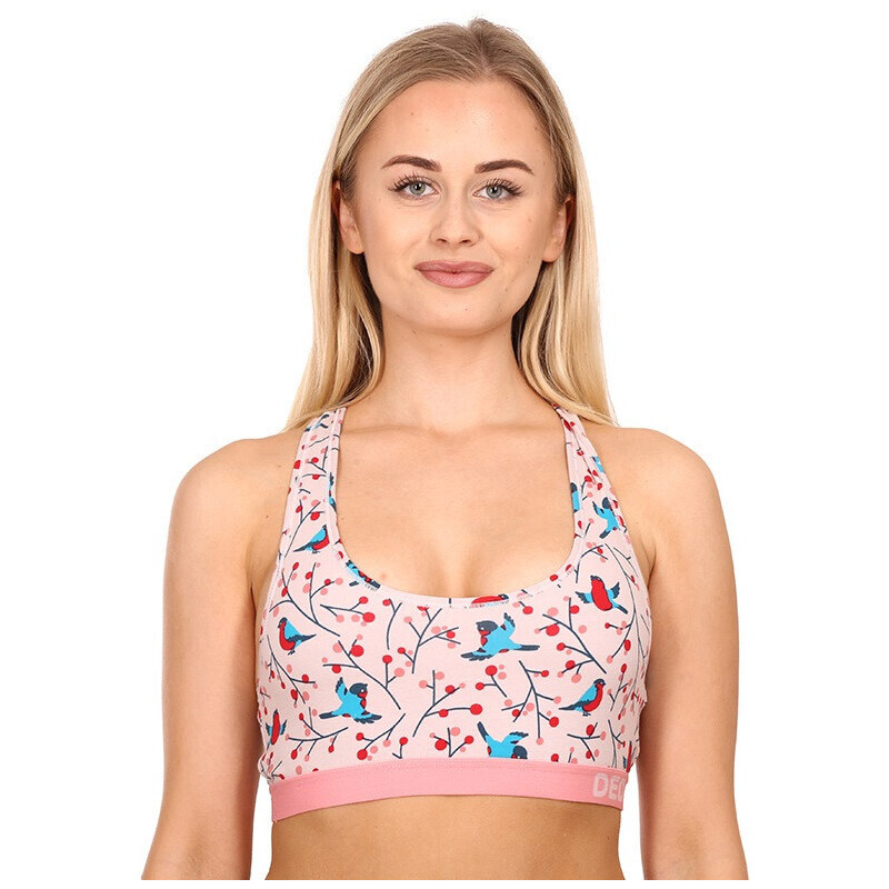 Veselá dámska podprsenka Dedoles Vtáčiky v jarabine (D-W-UN-B-C-C-919) 32481270