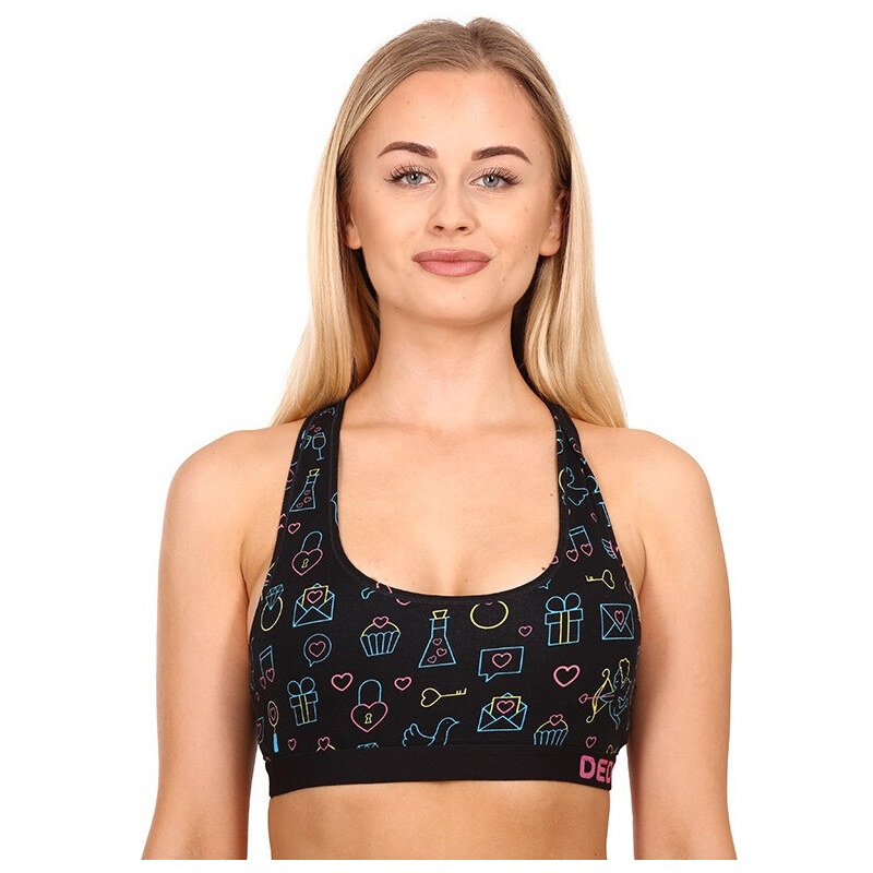 Veselá dámska podprsenka Dedoles Neonová láska (D-W-UN-B-C-C-248) 32481271