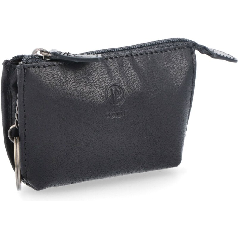 Kožená kľúčenka Poyem čierna 5219 Poyem C 64020410