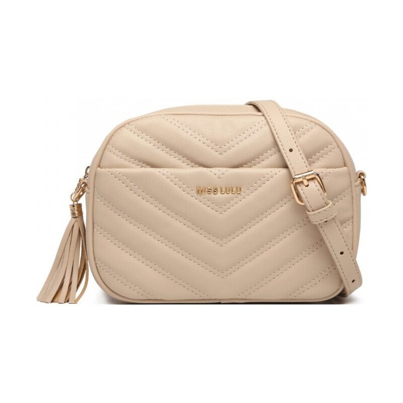 Miss Lulu dámska crossbody kabelka LA2119 - (béžová) 62789629