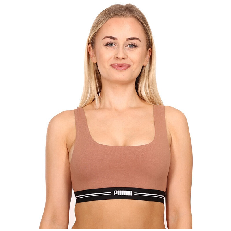 Dámska športová podprsenka Puma hnědá (701219354 002) 36013967