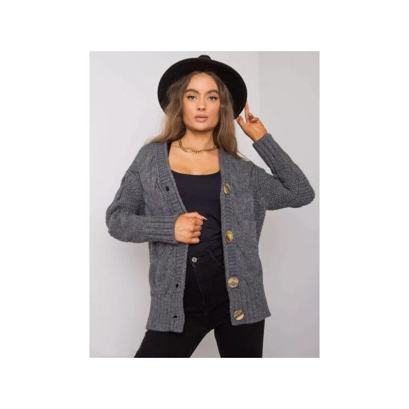 Glara Vlnený sveter s výrazným vzorom 36019252