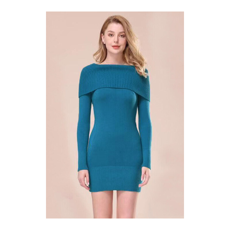 Glara Dámsky sveter s rolákom 36618128