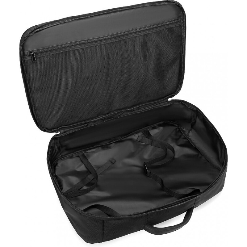 Konofactory Čierny objemný cestovný batoh do lietadla "Explorer" - veľ. XL