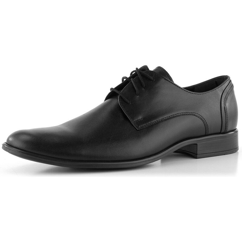 Barton kožené čierne poltopánky 50419 66060929