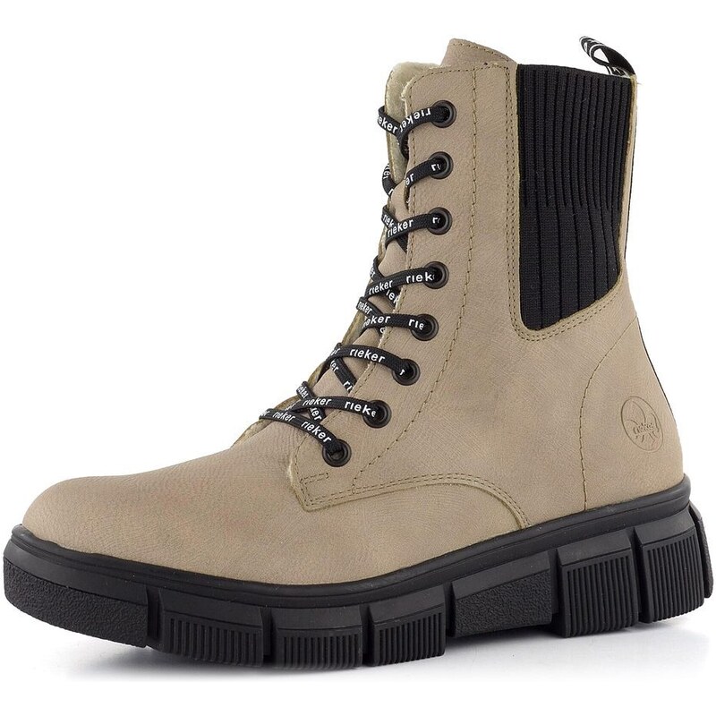 Rieker béžová šnurovacia členková obuv X3414-60 66061027