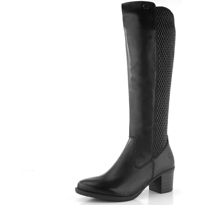 Rieker čierne čižmy so strečom Y2050-00 66061034