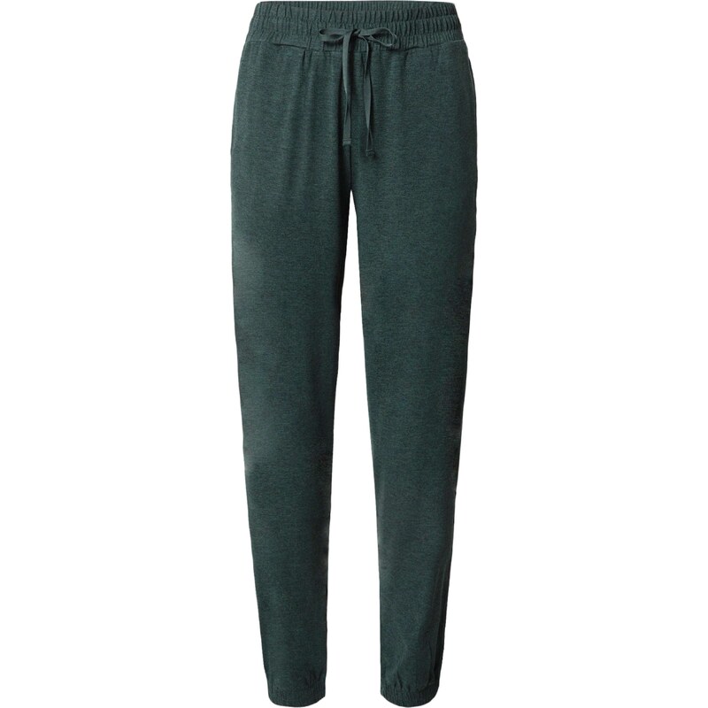 Girlfriend Collective Športové nohavice RESET tmavozelená 65966261