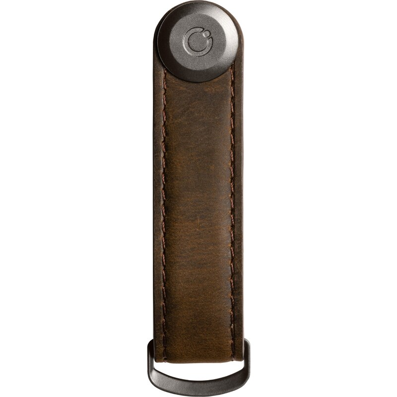 Orbitkey Crazy Horse Oak Brown with Brown Stitching